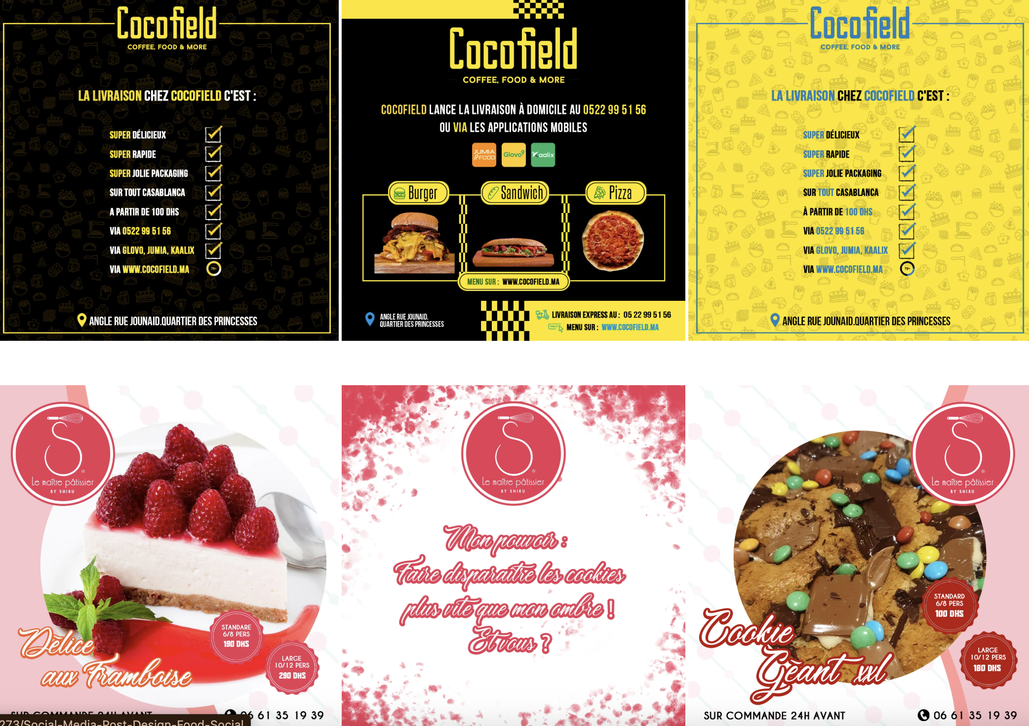 Social Media - Cocofield - Food Social