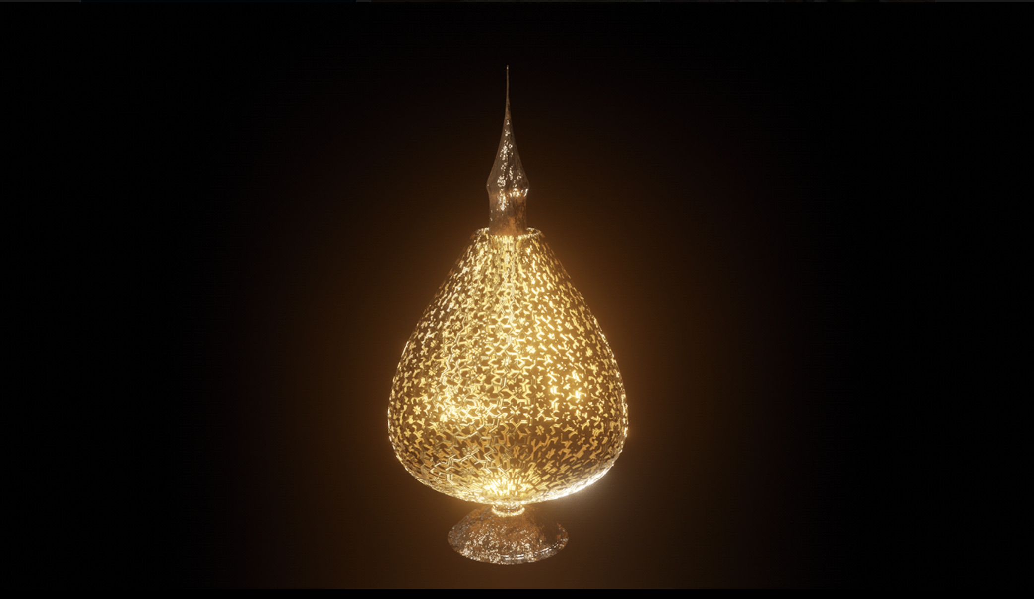 Arabic Lamp - Blender